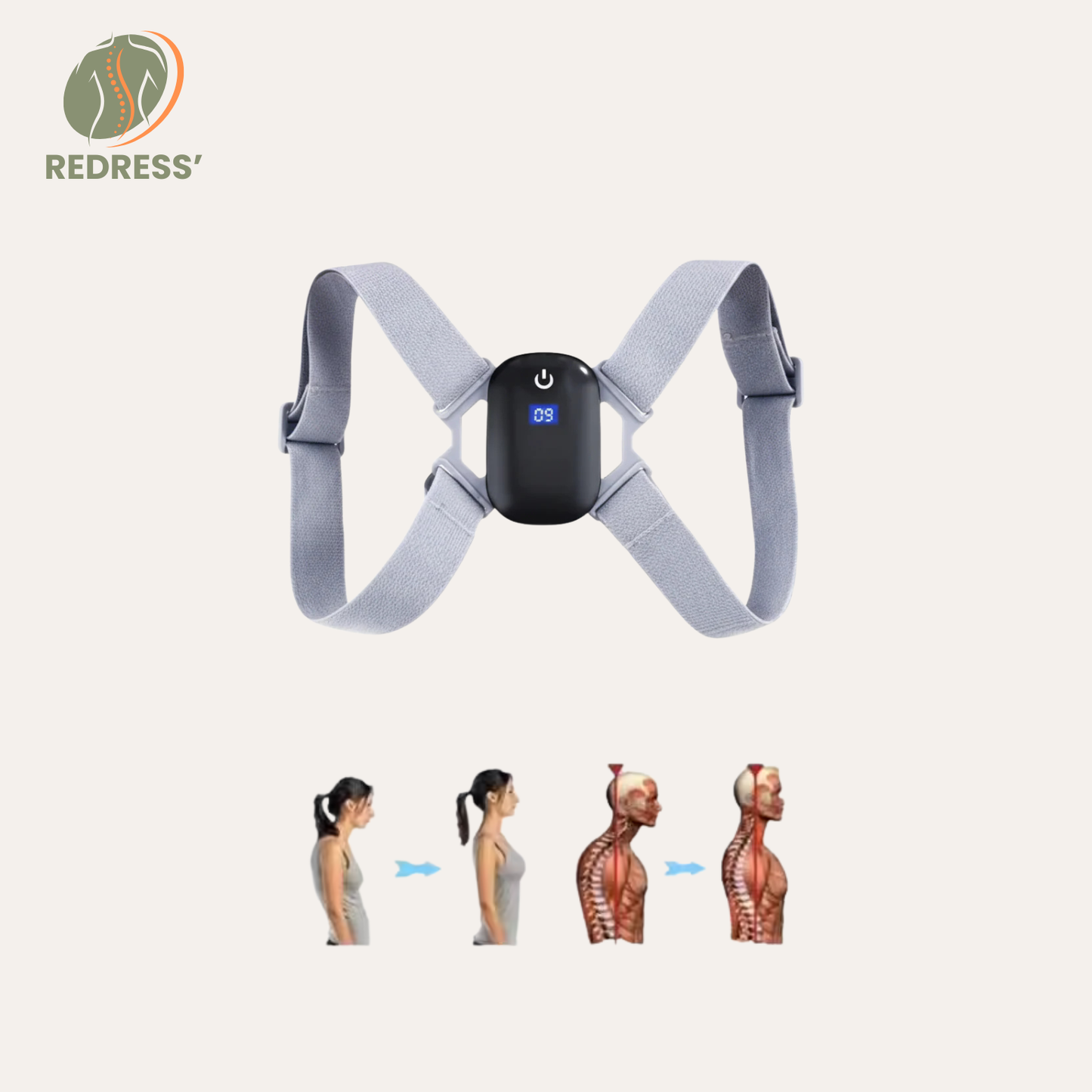 Correcteur de posture intelligent